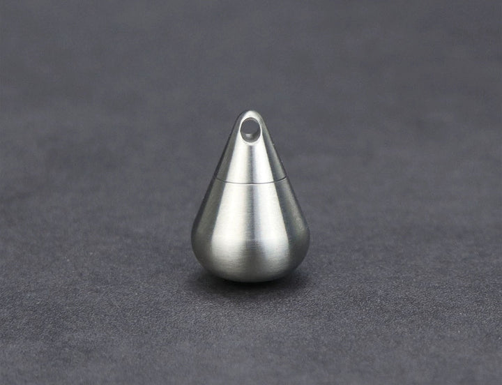 Lisslune | Titanium Droplet Mini Pill Box - Waterproof Travel Case