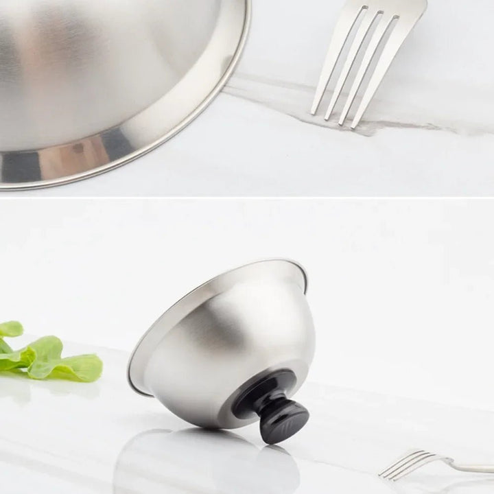 Lisslune | PANSHIELD – stainless steel hood for even cooking & melting