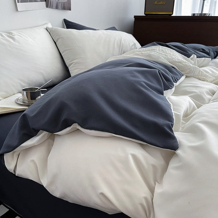 Rynx | Pastel Reversible Aesthetic Bedding Set