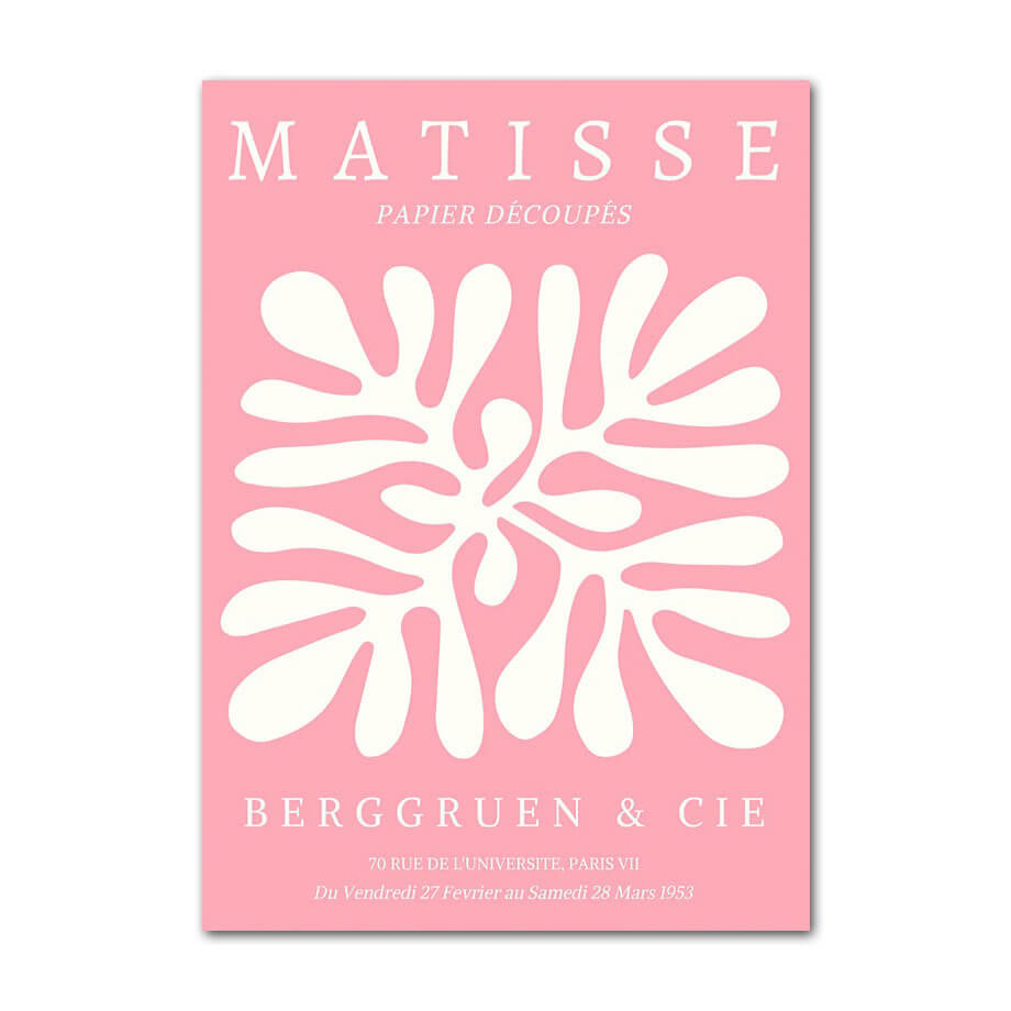 Rynx | Pastel Pink Gallery Wall Art Canvas Poster