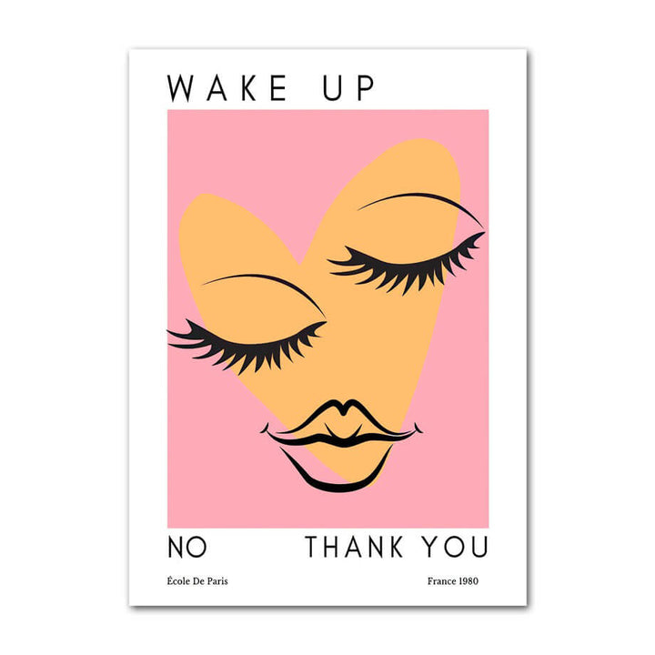 Rynx | Pastel Pink Gallery Wall Art Canvas Poster