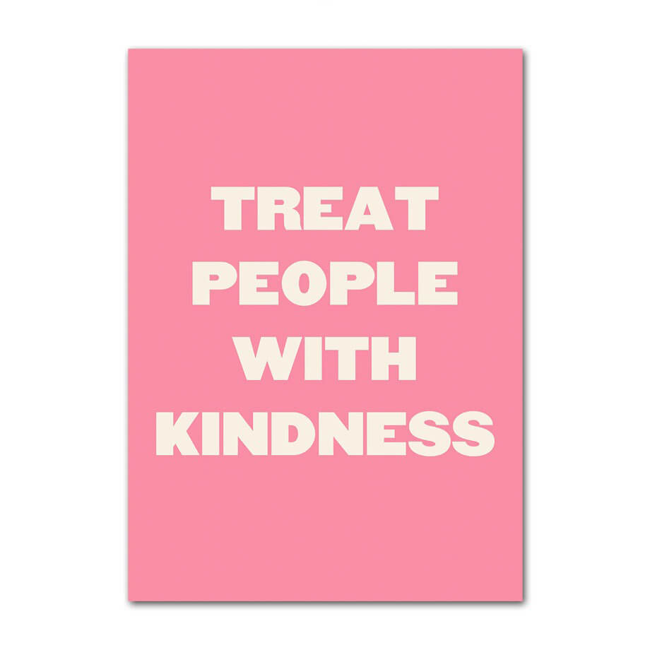 Rynx | Pastel Pink Gallery Wall Art Canvas Poster