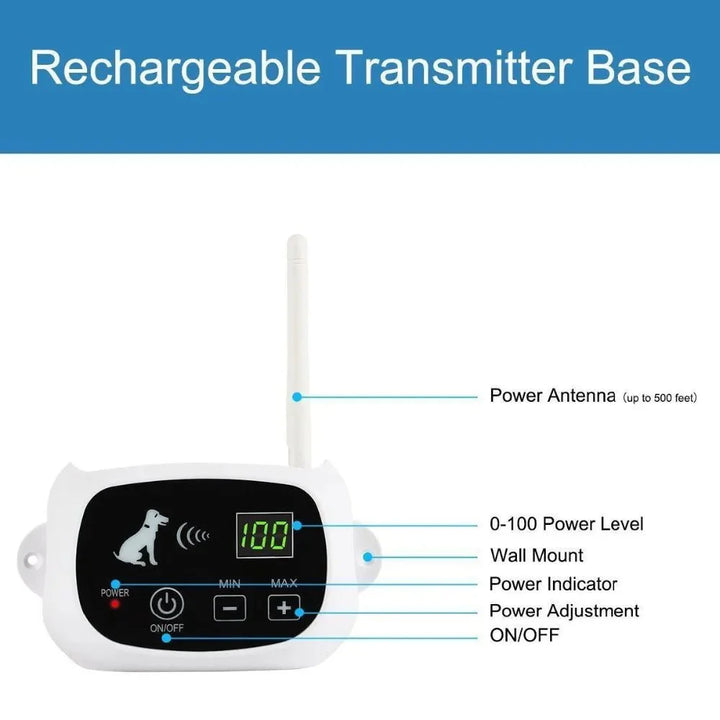 Lisslune | PAWBOUND – Wireless Dog Fence & Training System with Gentle Corrections
