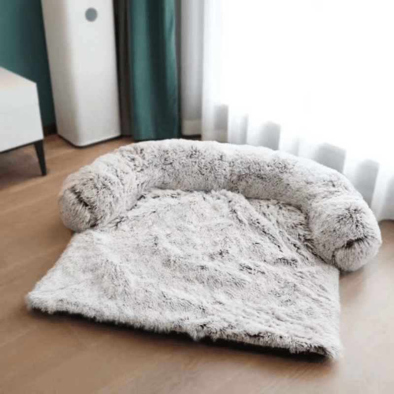 Lisslune | PAWCLOUD SOFA – Cozy Pet Bed with Raised Border and Furniture Guard