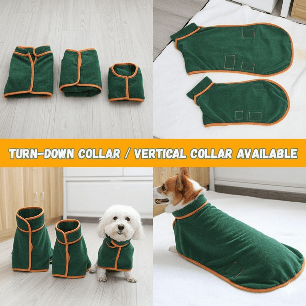 Lisslune | PAWFLECT – Super Absorbent Dog Coat for Quick Drying and Comfort