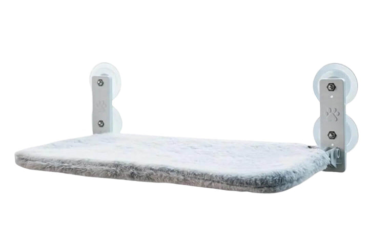 Lisslune | PAWPERCH – Foldable Cat Hammock with Wall-Friendly Mount | No-Drill Window Seat