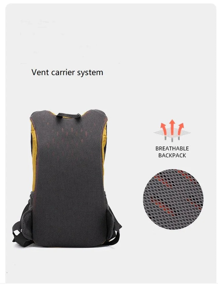 Lisslune | PEAKFLOW 20L – Lightweight Waterproof Hiking & Cycling Backpack for Outdoor Adventures