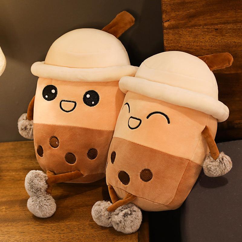 Lisslune | Shady Pearl Milk Tea Plush Pillow - Exclusive Deluxe Edition