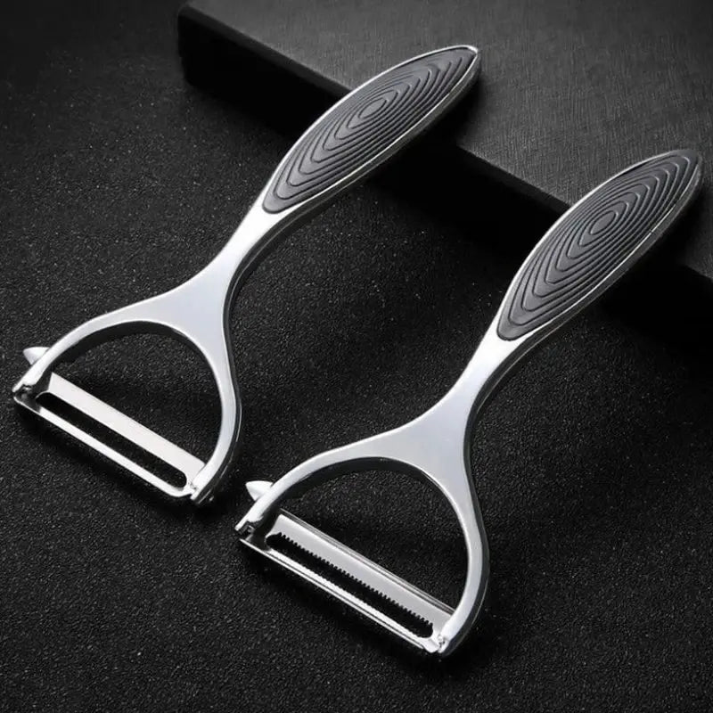 Lisslune | PeelMate Pro – Comfortable, Non-Slip Stainless Steel Peeler for Effortless Prep