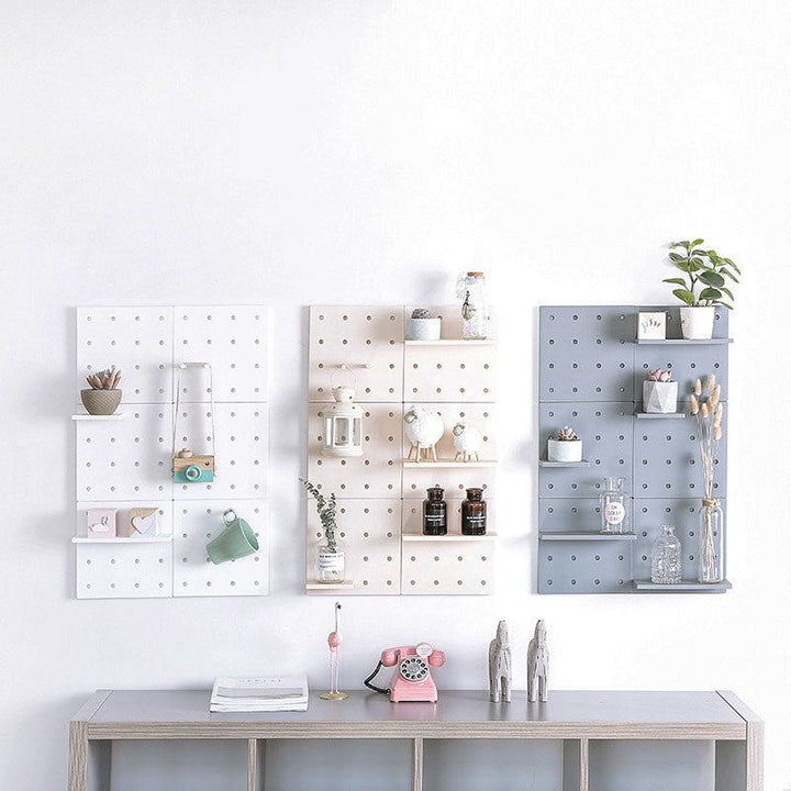 Rynx Nordic Style Hole Plate Wall Storage