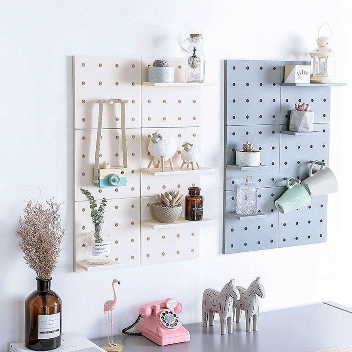 Rynx Nordic Style Hole Plate Wall Storage