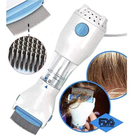 Lisslune | LiceFree Pro – Electric Lice Remover with Vacuum and 4 Attachments