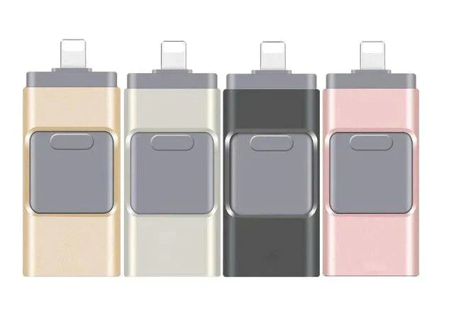 Lisslune | DataFlex 4-in-1 Memory Stick – USB Storage for Phone, Tablet and PC