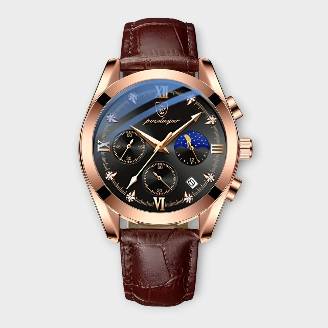 Lisslune | Men’s Stainless Steel Swiss Quartz Watch