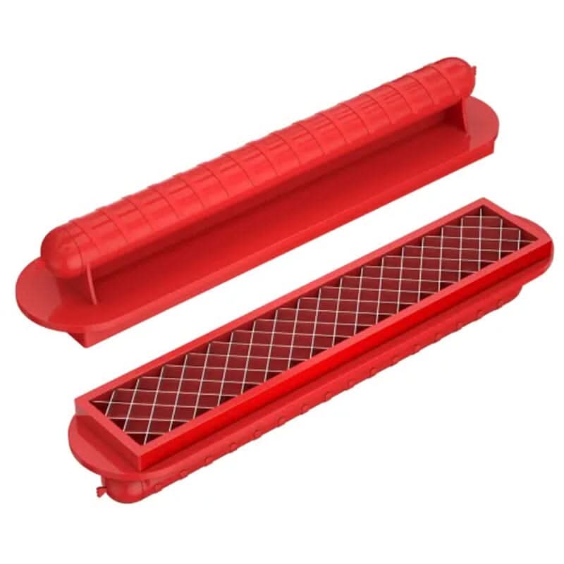 Lisslune | Hot Dog Slicer – Criss-Cross Slots for Even Cooking