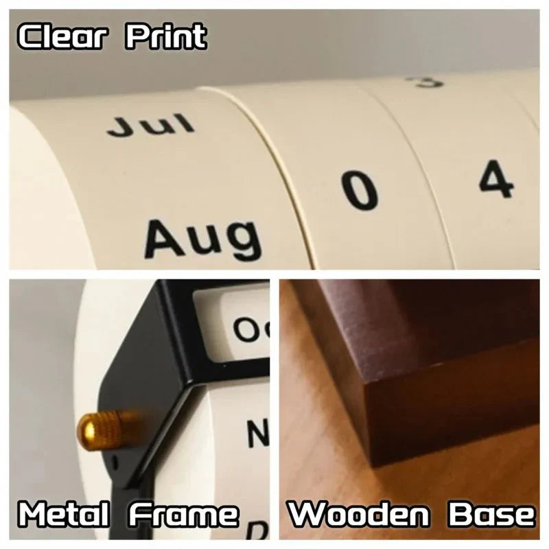 Lisslune | Perpetual Bike Desk Calendar