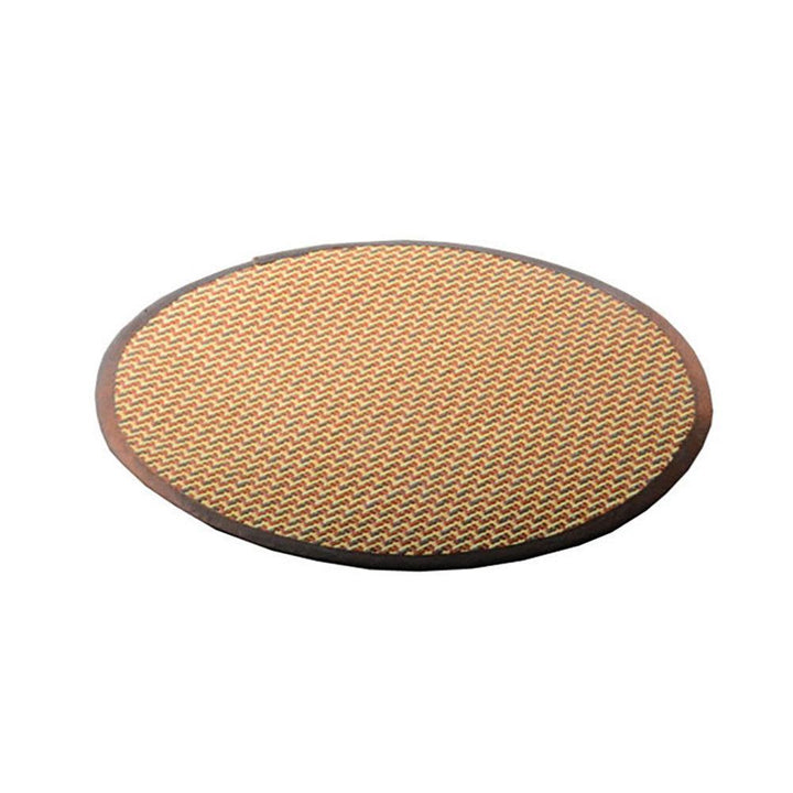 Lisslune | Pet Comfort Oasis: Round Rattan Cooling Cushions for Summer Relief