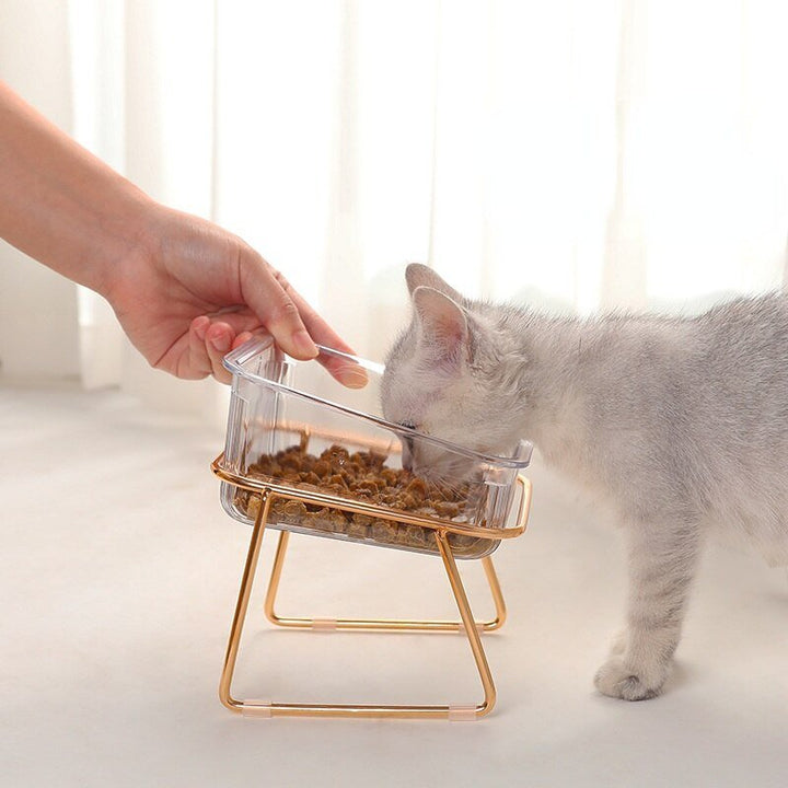 Lisslune | PETCHIC Bowl – Elevated Feeding Bowl for Cats & Small Dogs
