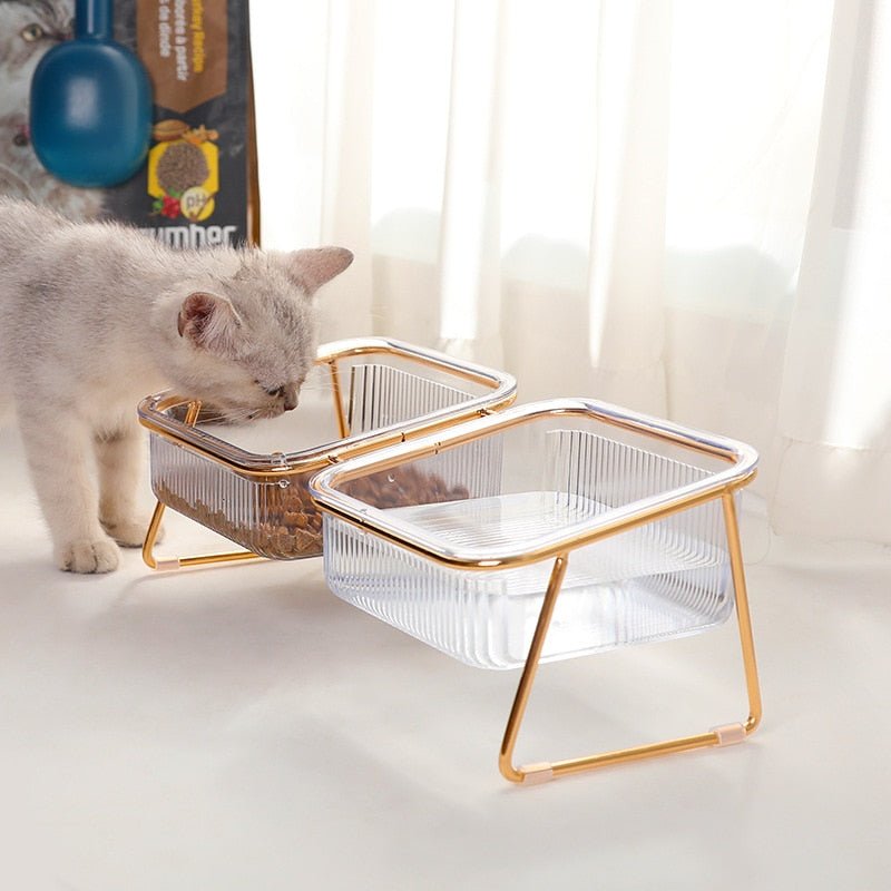 Lisslune | PETCHIC Bowl – Elevated Feeding Bowl for Cats & Small Dogs