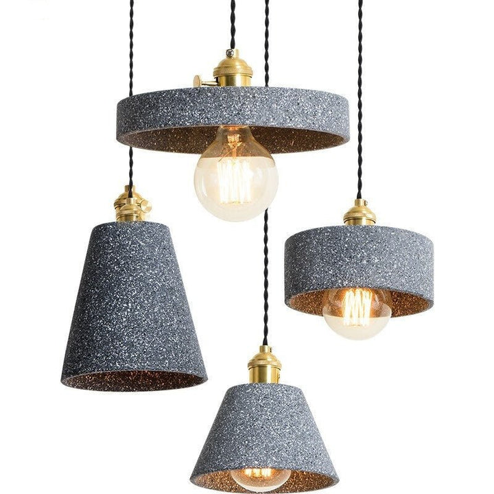 Lisslune | UrbanLume – Modern Cement Hanging Lamp