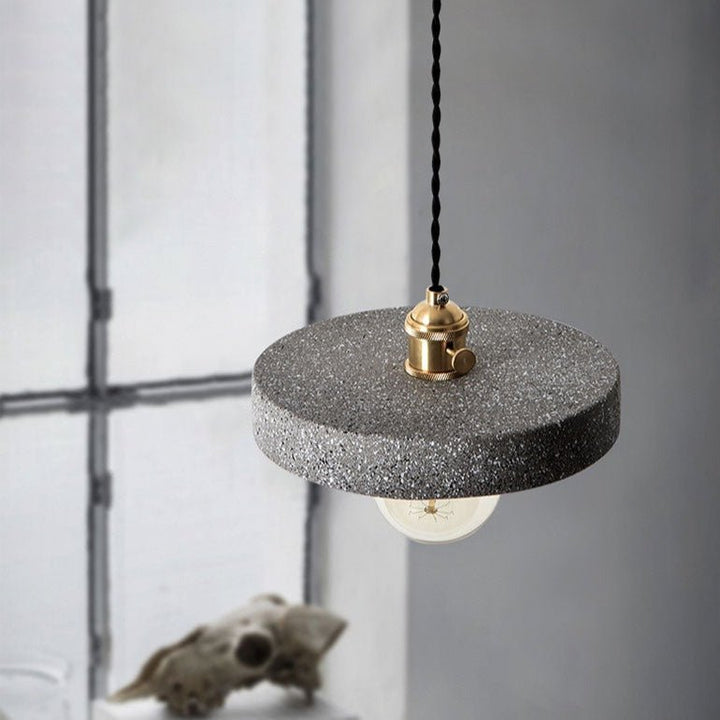 Lisslune | UrbanLume – Modern Cement Hanging Lamp