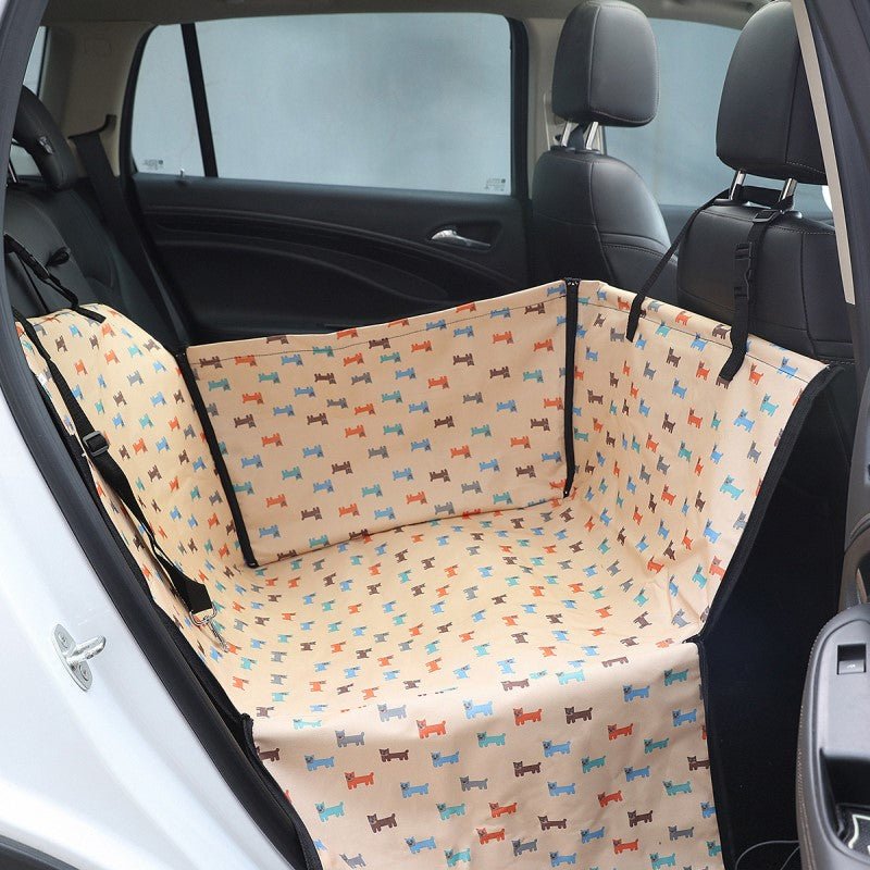 Lisslune | WAGGISEAT – Waterproof Dog Car Seat for Back Seat Protection