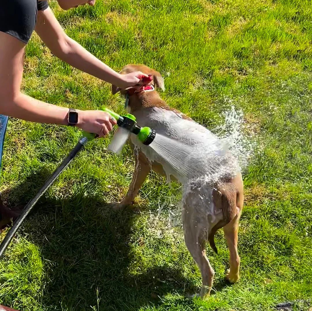 Lisslune | PetWash 360° – High-Pressure Dog Bath Spray with 3 Modes & Water Control