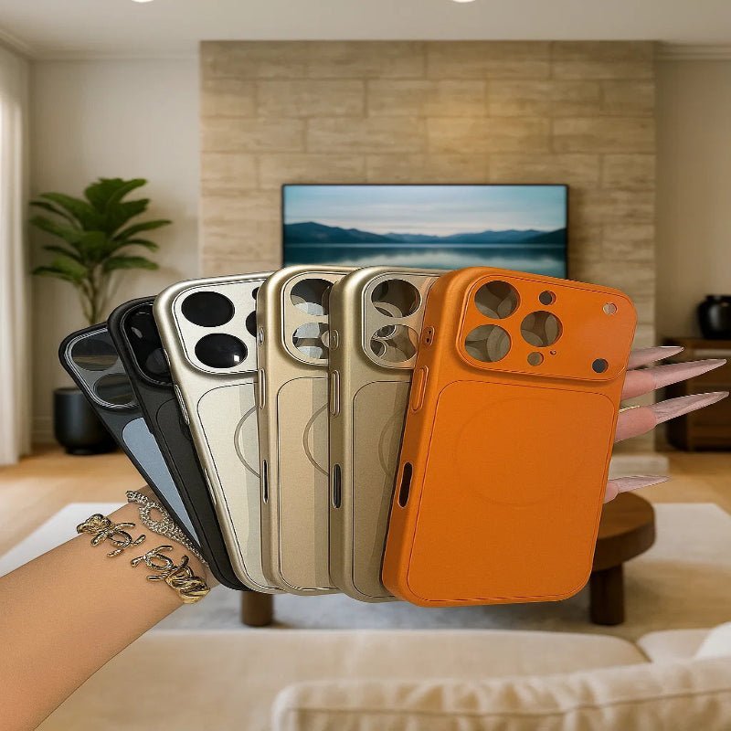 Lisslune | PHANTOMSHELL – Slim Frosted Glass MagSafe Case for iPhone