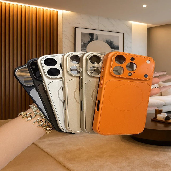 Lisslune | PHANTOMSHELL – Slim Frosted Glass MagSafe Case for iPhone