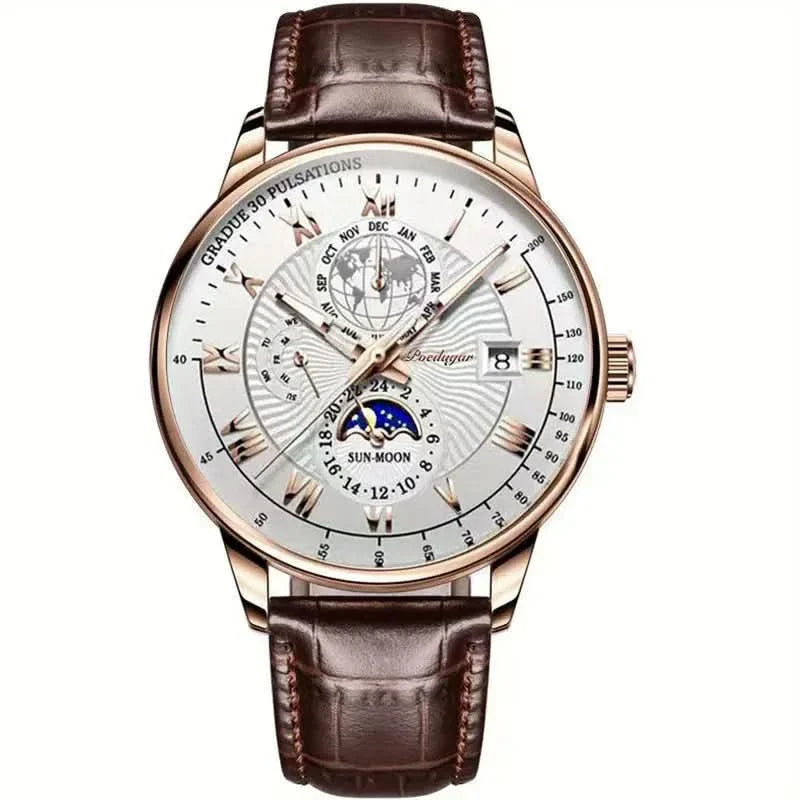 Lisslune | Mechanical Men’s Luxury Watch with Moonphase