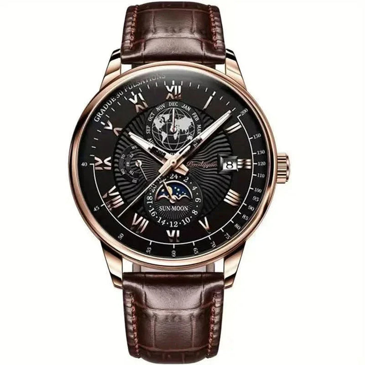 Lisslune | Mechanical Men’s Luxury Watch with Moonphase