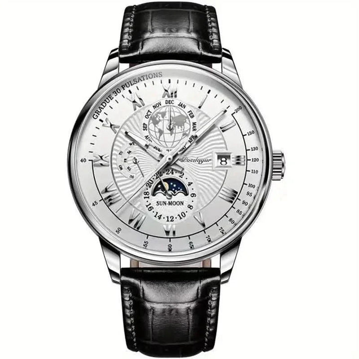 Lisslune | Mechanical Men’s Luxury Watch with Moonphase
