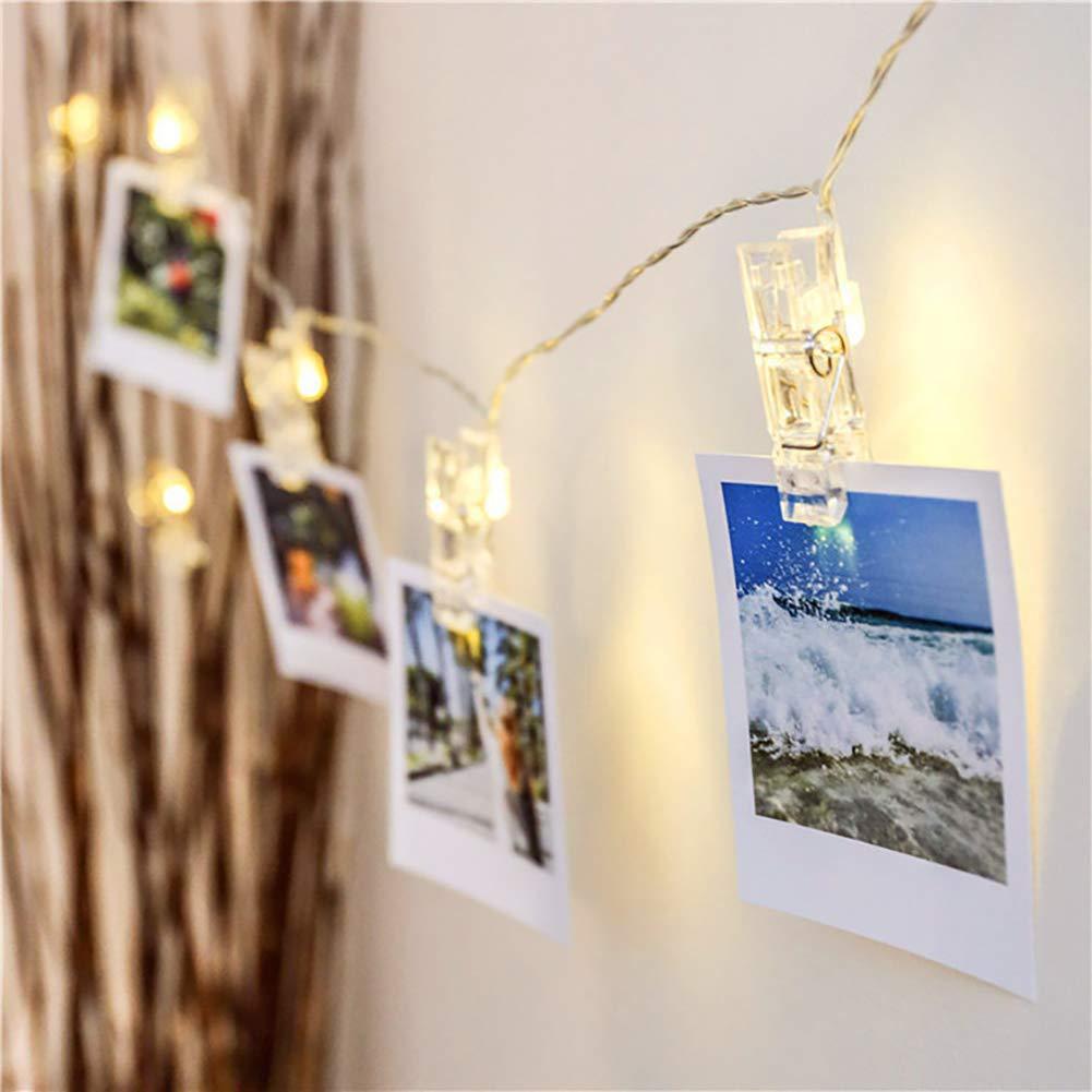 Lisslune | Photo Clips LED Fairy String Lights for Pictures