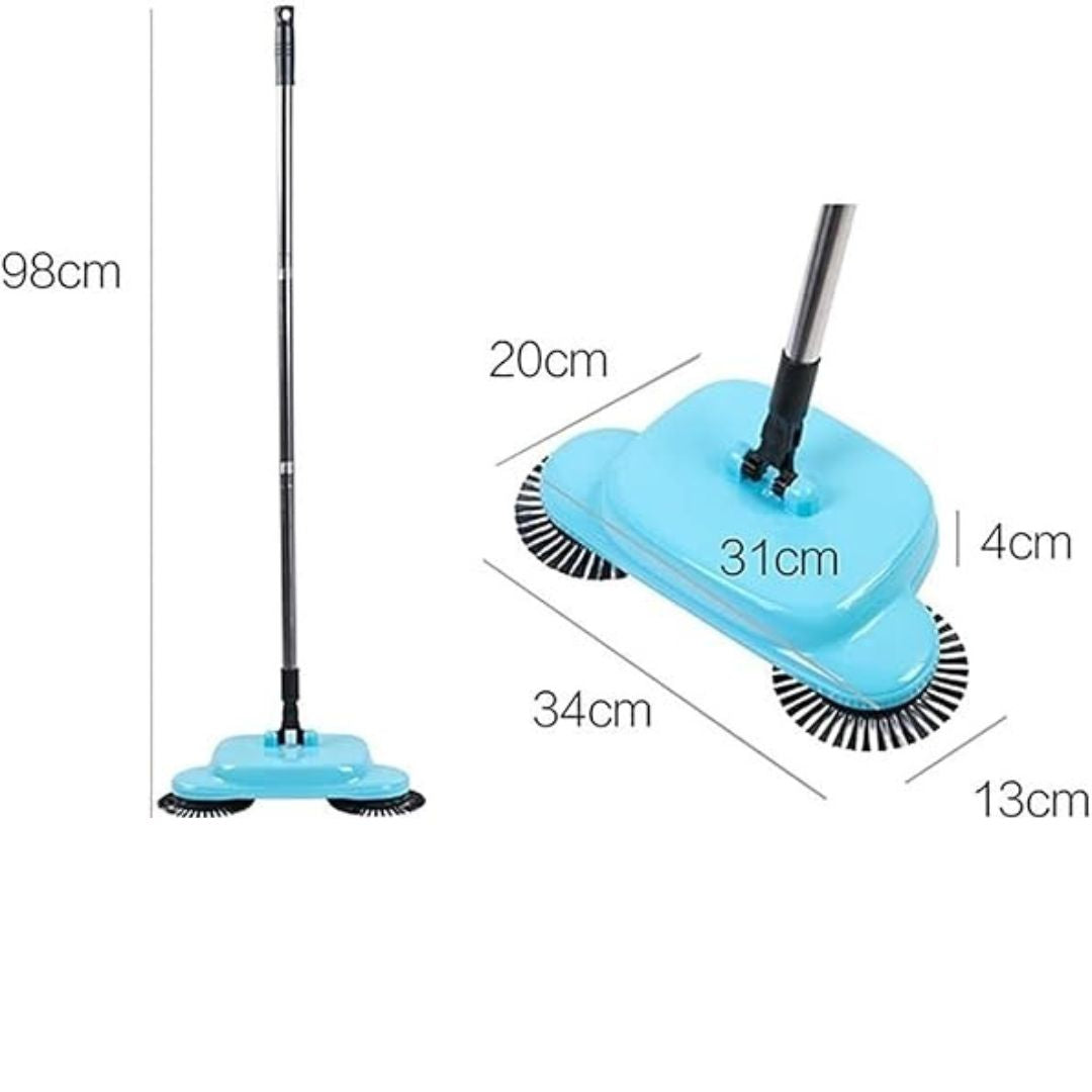 Lisslune | 2-in-1 Vacuum Broom | Cordless, Eco-Friendly & Suitable for Tiles, Wood, and Carpets