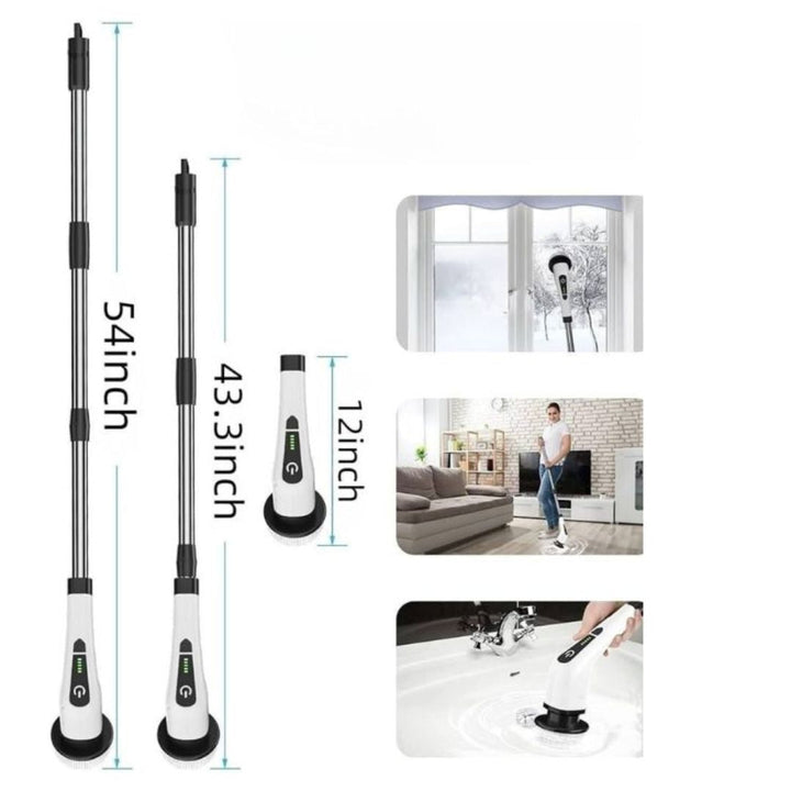 Lisslune | 9in1 Automatic Cleaning Brush for the Whole House