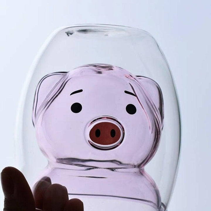Lisslune | Piggy Glass - Heat-resistant Glass