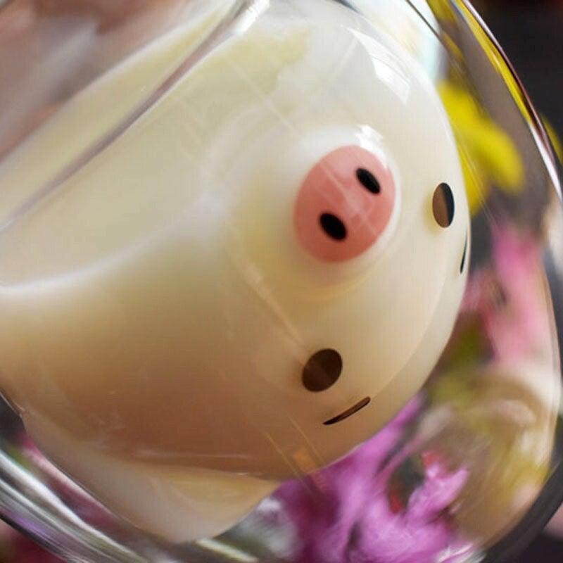 Lisslune | Piggy Glass - Heat-resistant Glass