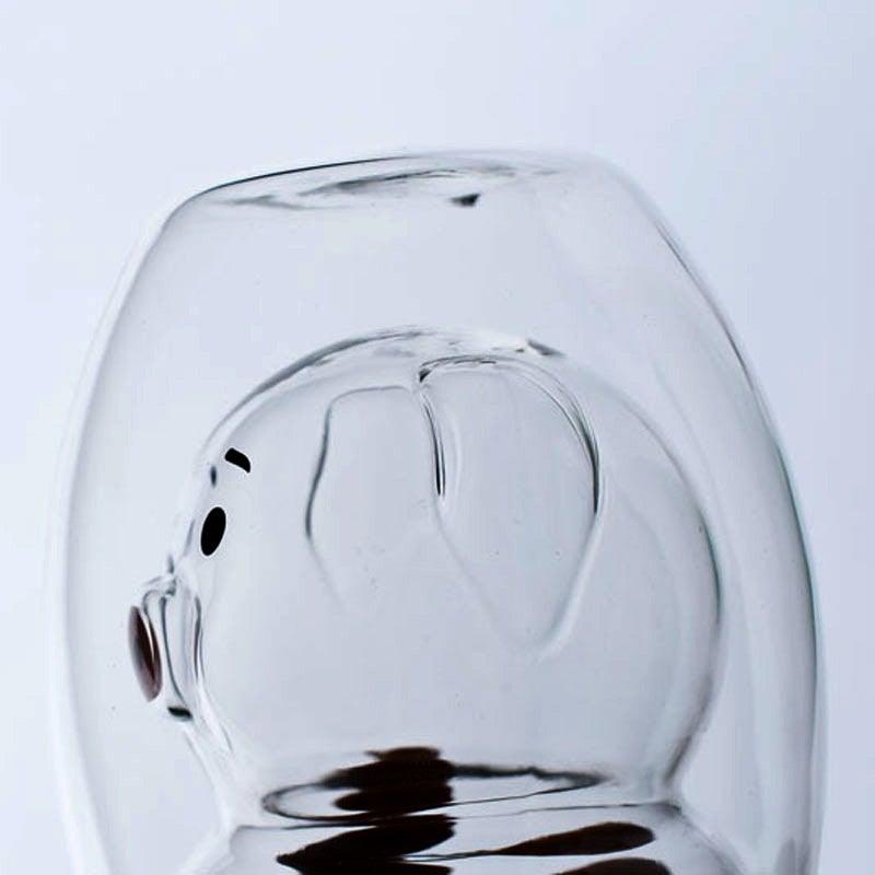 Lisslune | Piggy Glass - Heat-resistant Glass