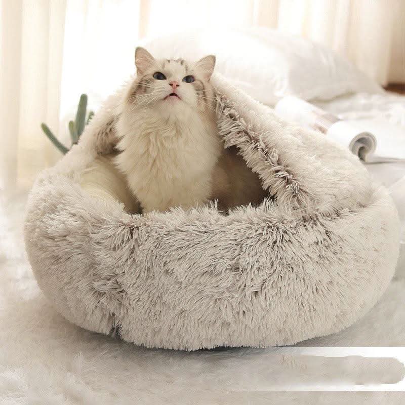Lisslune | LUXURY COUPLE’S PET BED – Cozy pet bed with all-around protection & security