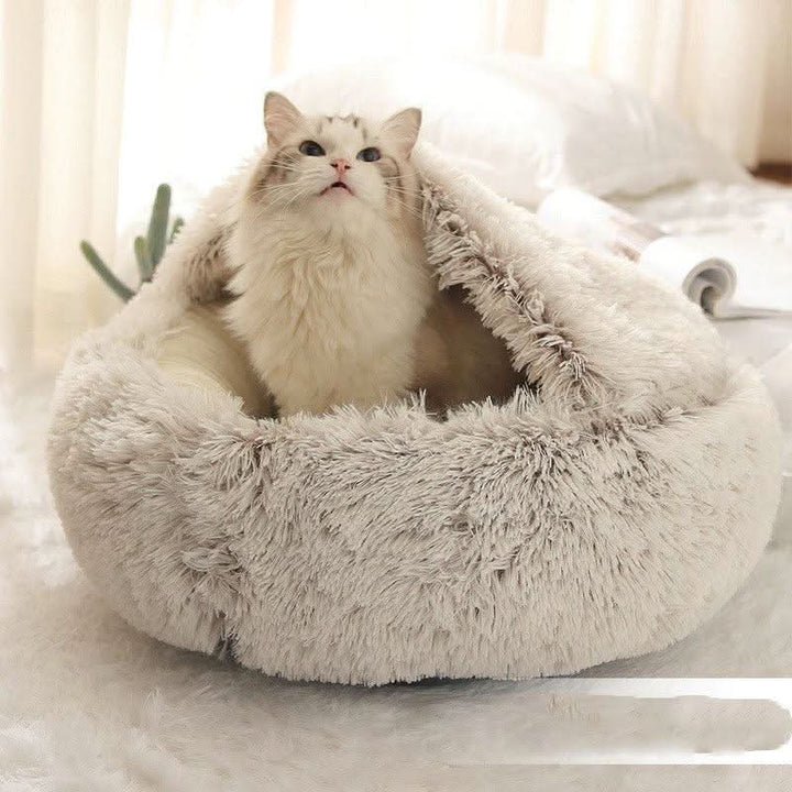 Lisslune | LUXURY COUPLE’S PET BED – Cozy pet bed with all-around protection & security