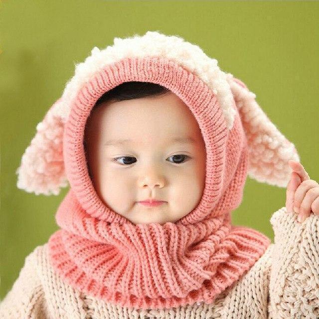Lisslune | Combination children's wool hat + scarf