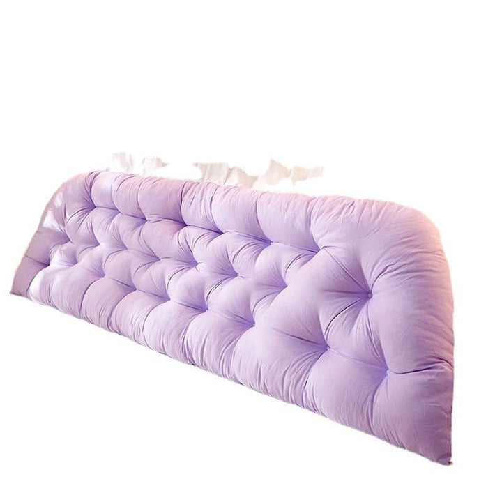 Lisslune | Pink Tatami Pillow Headboard - Bed Sleeping Neck Body Pillow, Large Back Support Pillow for Bedroom Decor