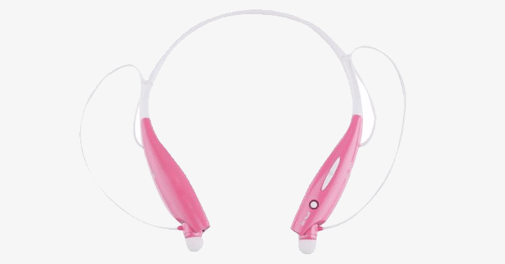 Lisslune | Waterproof Bluetooth Behind-the-Neck Stereo Headset – Music in Your Ears!