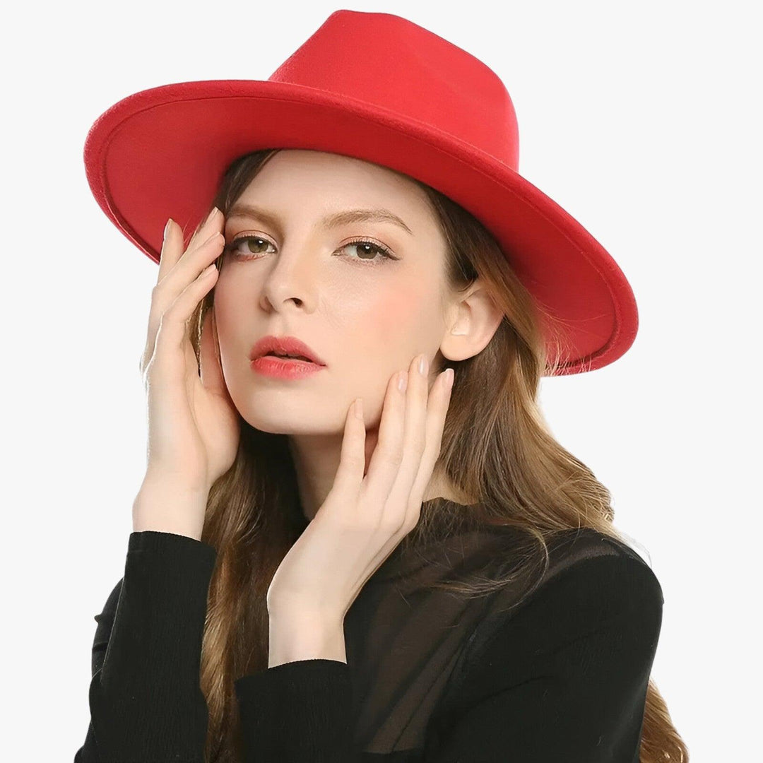 Lisslune | Unisex Vintage Wool Fedora