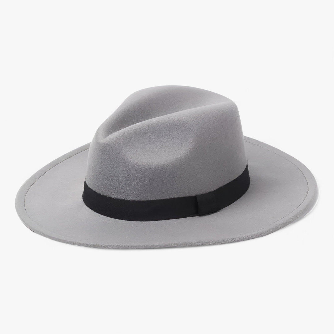 Lisslune | Unisex Vintage Wool Fedora
