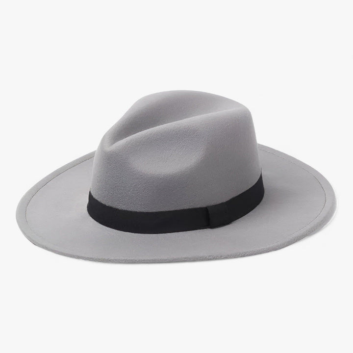 Lisslune | Unisex Vintage Wool Fedora