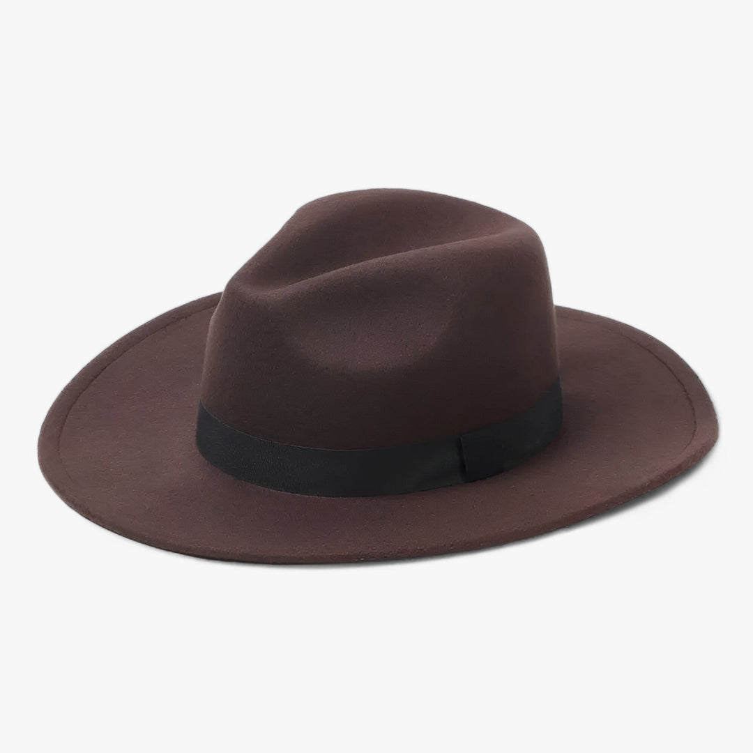 Lisslune | Unisex Vintage Wool Fedora