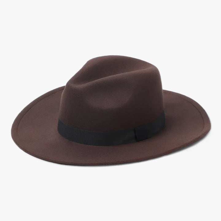 Lisslune | Unisex Vintage Wool Fedora