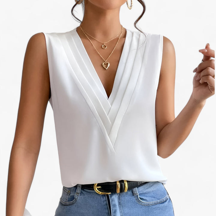 Lisslune | Ärmellose Bluse für Mühelosen Komfort