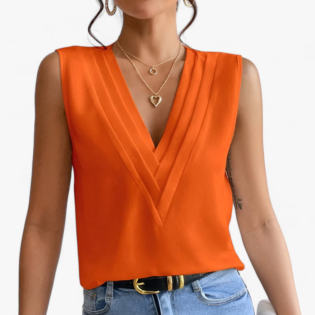 Lisslune | Ärmellose Bluse für Mühelosen Komfort